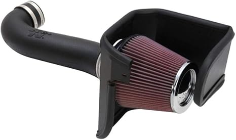 PHILTOP Cold Air Intake Kit with Filter Heat Shield Compatible With Dodge Charger 2006-2019, Challenger 2008-2019, Magnum 2005-2008, Compatible With Chrysler 300 2005-2019, 5.7L, 6.1L V8 (Red)
